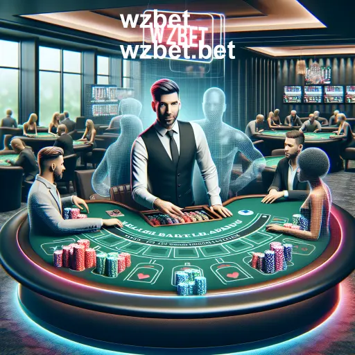 A Experiência Imersiva do Dealer Ao Vivo no WZBET